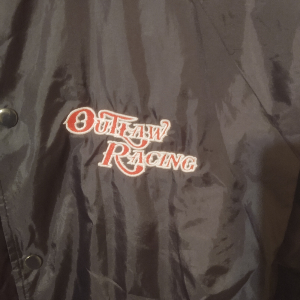 Vintage OUTLAW RACING JACKET GREAT CONDITION RARE - Picture 6 of 6